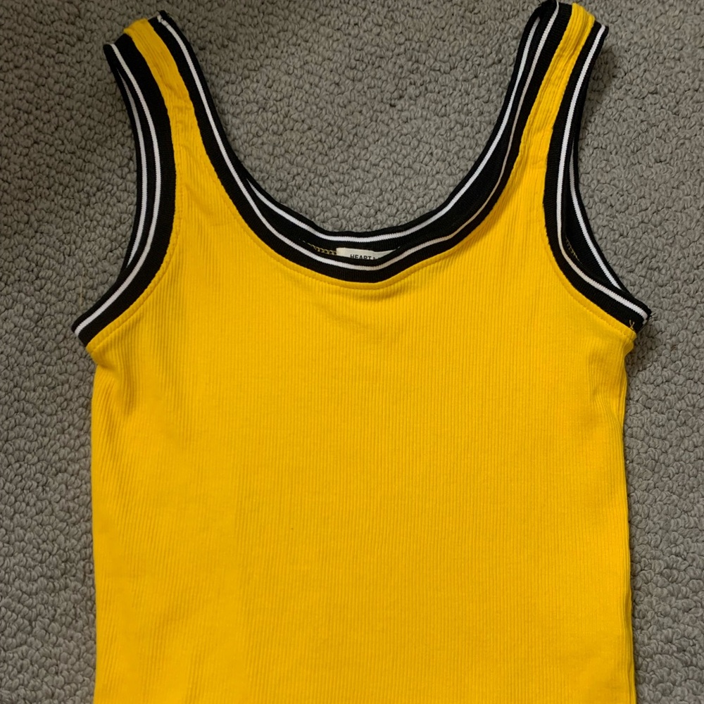 Yellow tank top